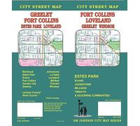 Fort Collins / Greeley / Loveland / Estes Park / Windsor, Colorado Street Map