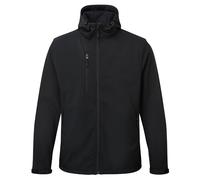 Fortress, 234/BK-XL, Fortezza 234 Holkham Hooded Softshell, nero, 234