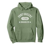 FORT GREENE Brooklyn NY 11205 Design sportivo con dettagli Felpa con Cappuccio