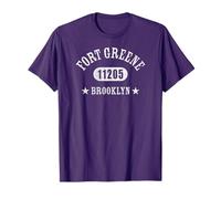 FORT GREENE Brooklyn NY 11205 Design sportivo con dettagli Maglietta