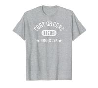 FORT GREENE Brooklyn NY 11205 Design sportivo con dettagli Maglietta