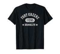 FORT GREENE Brooklyn NY 11205 Design sportivo con dettagli Maglietta