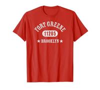 FORT GREENE Brooklyn NY 11205 Design sportivo con dettagli Maglietta