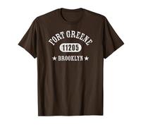 FORT GREENE Brooklyn NY 11205 Design sportivo con dettagli Maglietta