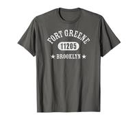 FORT GREENE Brooklyn NY 11205 Design sportivo con dettagli Maglietta