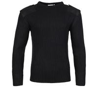 Fort Maglione da Combattimento da Uomo 120 Girocollo, Nero, S EU