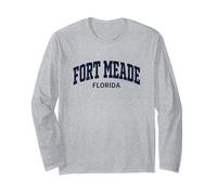 Fort Meade Florida Vintage Maglia a Manica
