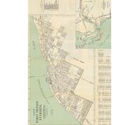 Fort Myers Florida Map Journal: Vintage Map Notebook
