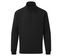 Fort Workforce 1/4 Zip Felpa Spazzolato Fodera IN Pile Tinta Smart Comodo Toast