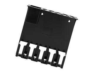 Forte ABS Hair Cutter Storage Rack Wall Mounted Planner per attrezzature da studio professionali e singoli assemblaggi di toelettatura ABS a parete rack per utensili da toelettatura