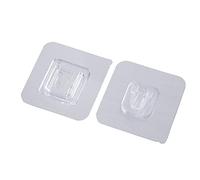 Forte adesivo fibbia a scatto adesivi forti ganci appiccicosi set di 2 ganci per casa cucina dormitorio router titolare presa rack fibbia