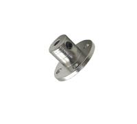 Forte, albero guida motore accoppiamento flangia rigida argento, dimensioni multiple (8 mm)