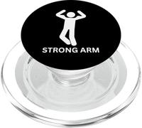 Forte Braccio Divertente Festa del Papà Stick Man Gag PopSockets PopGrip per MagSafe