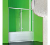 PORTA DOCCIA SOPRA VASCA 160 CM 1 LATO PVC CRILEX ACRILICO ANTA SCORREVOLE BOX