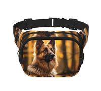 Forte cane del pastore ha stampato la borsa a tracolla di modo, il sacchetto della vita di trekking, il doppio strato quadrato di viaggio e la borsa a tracolla di