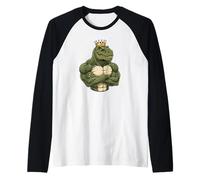 Forte Cartone Animato T-Rex re in Jungle Fitness Maglia con Maniche Raglan