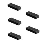 Forte contenitore per driver adatto per accessori driver da 6,35 mm Gestione degli strumenti da officina Facile identificazione ad accesso rapido Strisce per punte per cacciavite