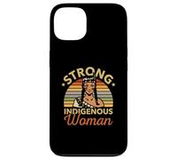 Forte donna indigena nativo americano orgoglio Custodia per iPhone 13
