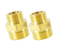 Forte doppio maschio filettato in ottone connettore generale tubo adattatore universale per tubi per case e uso industriale Giunti in ottone non tossico