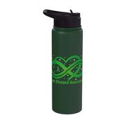 Forte è l'unica scelta per sostenere la consapevolezza delle malattie del fegato Stainless Steel Insulated Water Bottle