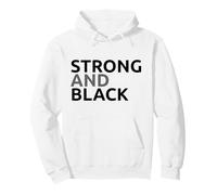 Forte e Nera: Un Design audace Che incarna l'empowerment. Felpa con Cappuccio