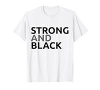 Forte e Nera: Un Design audace Che incarna l'empowerment. Maglietta