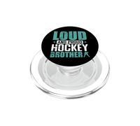 Forte E Orgoglioso Hockey Brother Ice Rink PopSockets PopGrip per MagSafe