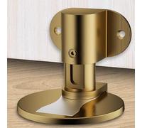Forte fermaporta magnetico regolabile in altezza 0 15 mm con design invisibile, facile passaggio tra vite e installazione nastro per varie porte (bronzo giallo)