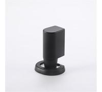 Forte fermaporta magnetico senza punzonatura per camera da letto e ufficio, anti-collisione, silenzioso, anti-vento, nero, 35 mm x 38 mm, soluzione efficace
