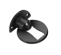 Forte fermaporta magnetico, senza trapano, in lega di zinco, autoadesivo e montaggio a vite, montaggio a pavimento/parete antislittamento, per spazi di 5-15 mm