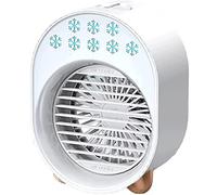 Forte Flusso d'Aria Mini Ventilatore USB Portatile Silenzioso del Vento Ventilatore Stretto 3 velocità Design dello Slot per Bambini alla Moda Ragazze Donne Uomini Spruzzi d'Acqua Piccolo