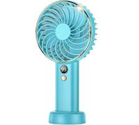 Forte Flusso d'Aria Mini Ventilatore Ventilatore Portatile Batteria Ventilatore Portatile USB 5 velocità Vento Forte con Morsetto Robusto per Tavolo da Ufficio Camera da Letto Cucina Portatile