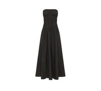Forte Forte - Abito Midi Senza Spalline con Bottoni Frontali - - Dresses - Donna - Nero - M
