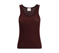 Forte_Forte Brown Fleece Wool Top - II/M