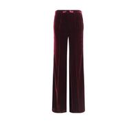 Forte_Forte Flared Trousers in smooth Velvet - 0/XS