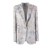 Forte Forte - Giacca Hopsack Viscosa Lino Peonia My Love - - Jackets - Donna - Viola - S