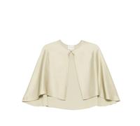 Forte Forte - Mantello in Raso Envers - - Jackets - Donna - Beige - S