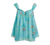 Forte Forte "the Mermaids Song" Print Voile Top Acqua Taglia: 4 | Canottiere Outlet | Donna |