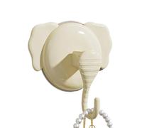 Forte gancio a ventosa, gancio da parete a forma di elefante - gancio a ventosa - gancio da parete multiuso senza chiodi, porta luffa, gancio per asciugamani sottovuoto per la parete interna della