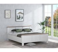 Forte ILOPPA Letto, in legno, rovere Nelson/rovere neve, L x A x P: 193 x 95,2 x 210,4 cm