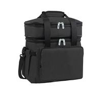 Forte Isolato Cooler Bag Con Tracolla Nylon Lunch Box Oversize Thermie Portagioie Per Uomini Donne Utilizzare Grande Capacità Doppio Strato di Alluminio Isolato Sacchetto Mezzogiorno