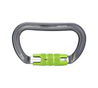 Forte lega di alluminio di bloccaggio carabiner arrampicata attrezzature di aspirazione per campeggio escursionismo e ingranaggi con carrello di bloccaggio carabiner