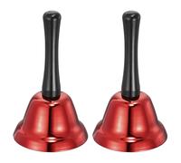 Forte Mano Campo-ring, 2pz 75mm(2.95") Cena Campo-ring per Aula, Servizio, Rosso