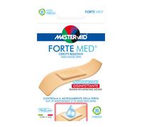 Master-Aid® Forte Med® Cerotti Resistenti Tampone Con Disinfettante Formato Medio 78x20mm 20 Strip