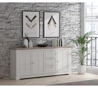 Forte Möbel Cassettiera, materiale in legno, do uzupełnienia, larghezza x profondità 204,7 x altezza 92,5 x 44,3 cm