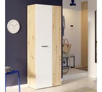 Forte NET306 - Scarpiera 70, effetto rovere/bianco, 68,7 x 181,1 x 36,5 cm