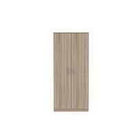 Forte Niko Armadio a 2 ante, in legno derivato, rovere Sonoma, 82 x 185 x 52,7 cm