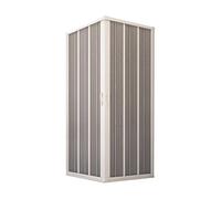 Forte Nuovo Box Doccia FLEX, Soffietto Angolare, 80 x 100 x 185 h. Riducibile