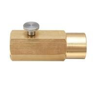 Forte ottone CO2 cilindro convertitore ad alta pressione CO2 valvole di ricarica aggiornamenti per un trasferimento regolare in carbonatazione valvole di carbonazione a prova di perdite