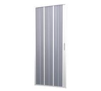PORTA DOCCIA PVC SOFFIETTO BOX NICCHIA PARETE BIANCO APERTURA LATERALE 120 H185